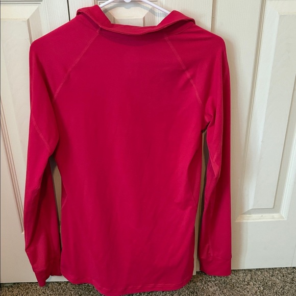Adidas Fuchsia Half-Zip Pullover - Picture 3 of 9